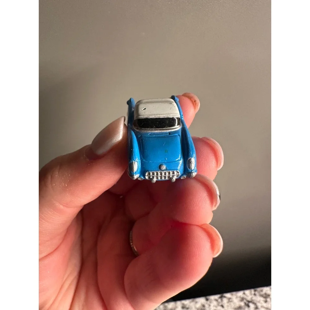 Micro Machines‎ Chevrolet Chevy Corvette Coupe 1955 blue Galoob plastic 32 mm